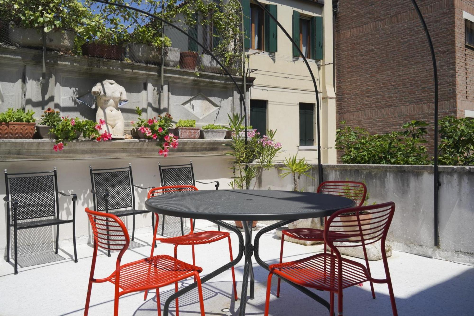 Family Apartment With Terrace Venedig Exteriör bild