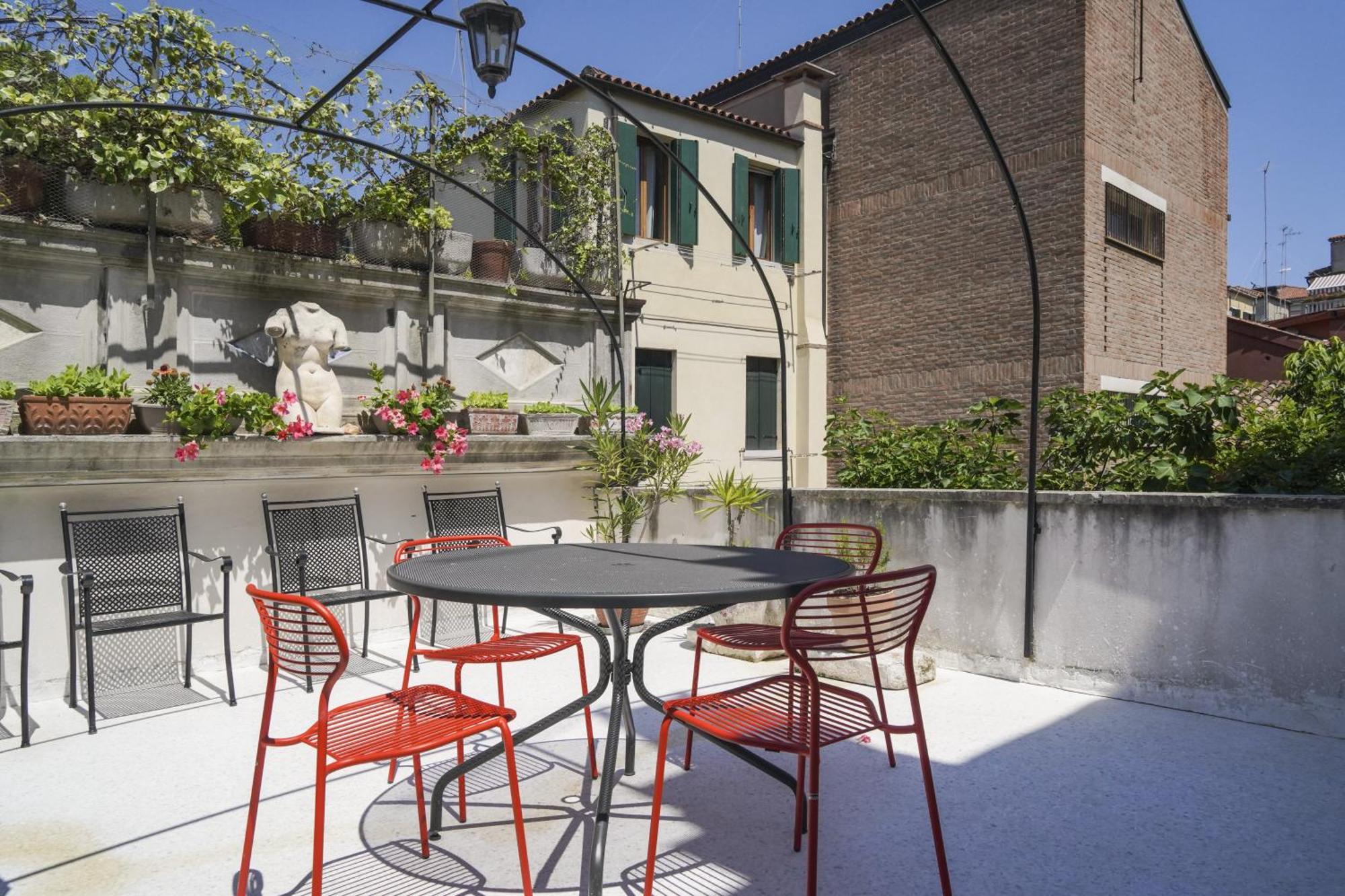Family Apartment With Terrace Venedig Exteriör bild